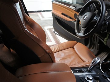 Реставрация пореза на сиденье для BMW