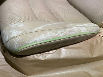 Ремонт сиденья (Пошив) + ремонт поролона для RECARO VW Golf