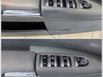 Реставрация панели и покраска сидений для Mercedes