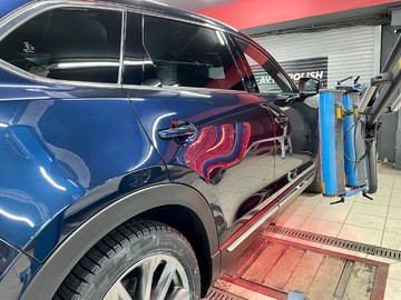 Тест U.P.T. от Waxoil и нанесение на тканевую крышу кабриолета Ford Mustang GT 5.0 - Видео от компании Авто-Полиш